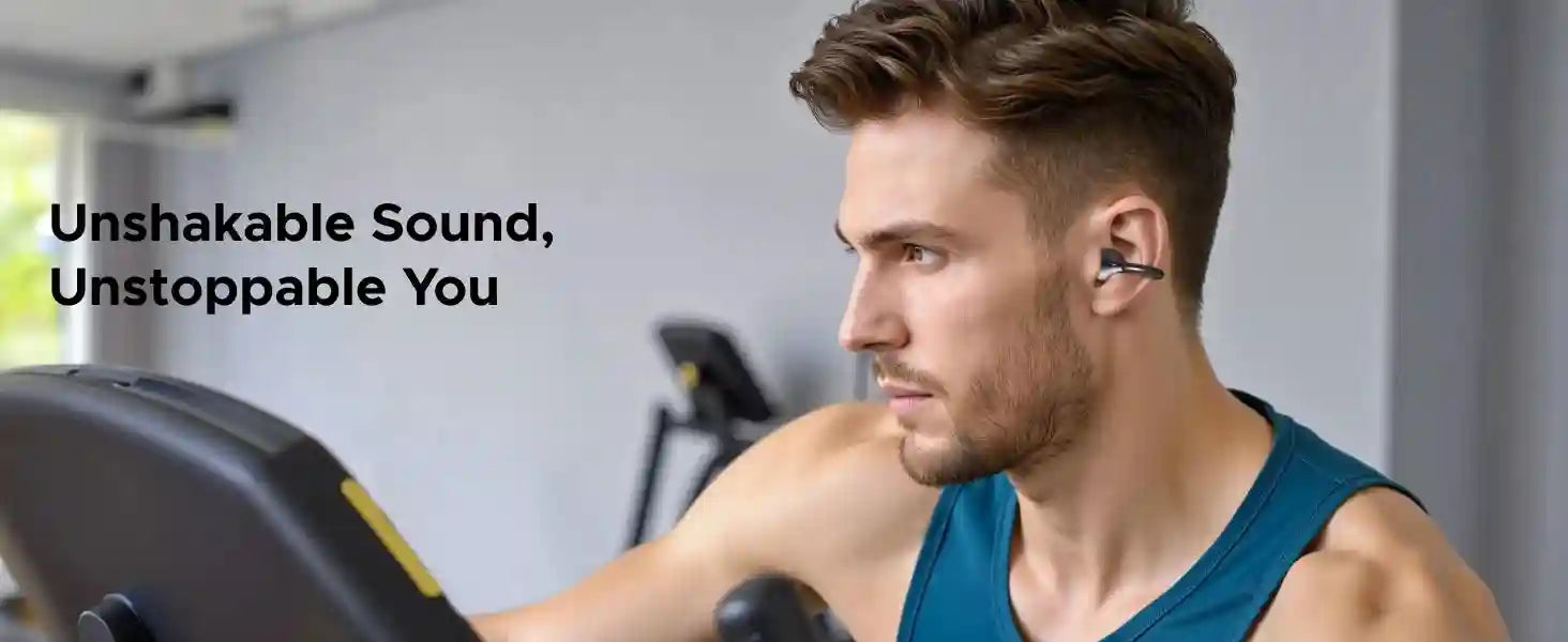Wireless Headphones with 30H Playtime and 4 Mic Hands-Free Calls Tidesmit