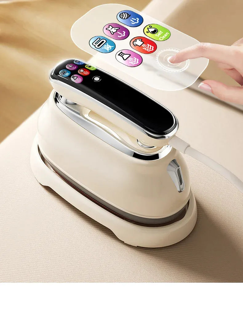 Portable Handheld Steam Iron with LED Display 1200W 220V EU Plug