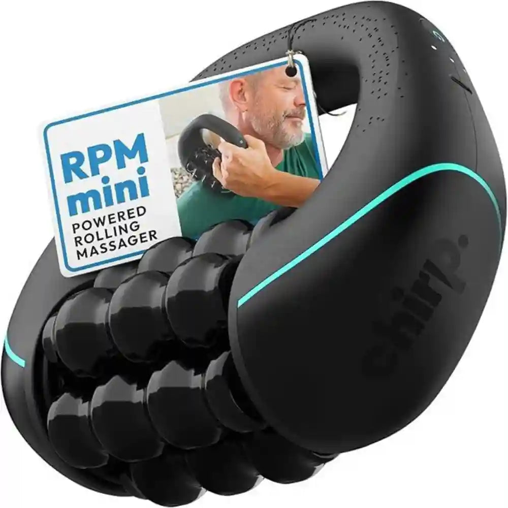 3-Speed Electric Massager: Deep Tissue Muscle Recovery - Black Massage Roller Tidesmit