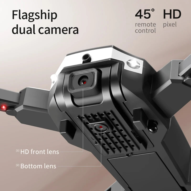 4K GPS Camera Drone with Obstacle Avoidance - Foldable Quadcopter Tidesmit