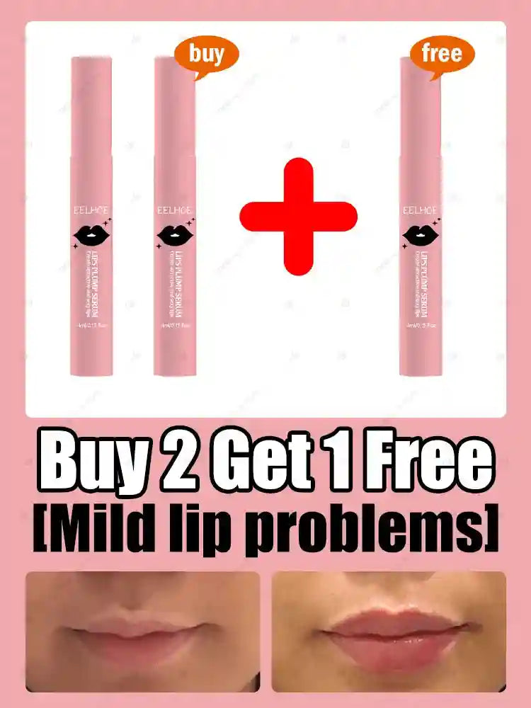 Lip Plumper Serum: Natural Hydrating Lip Care for Fuller Lips Lip Care Buy 2 get 1 Free Tidesmit