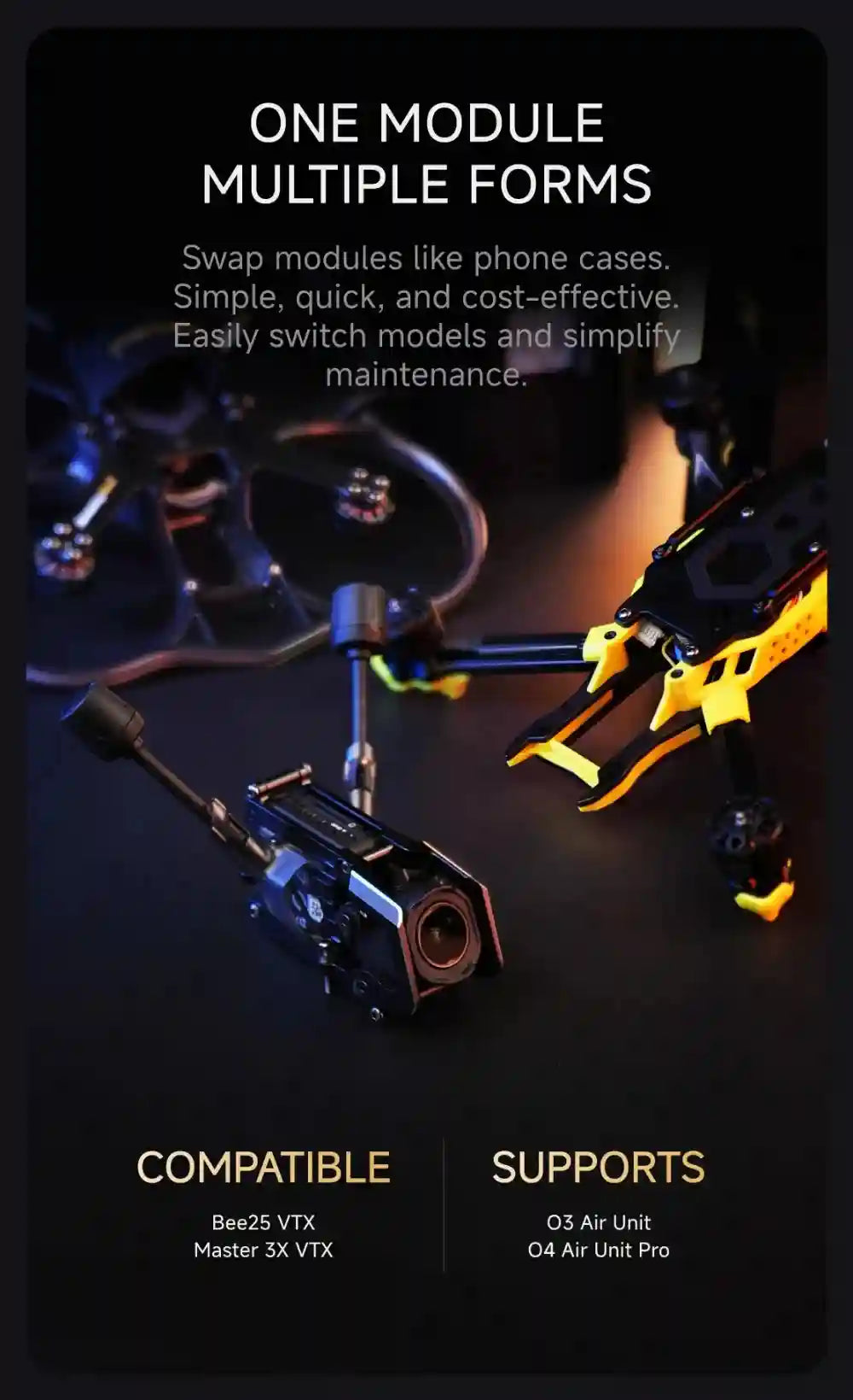SpeedyBee Master 3X FPV Drone O4 Pro Digital Freestyle Quad Tidesmit