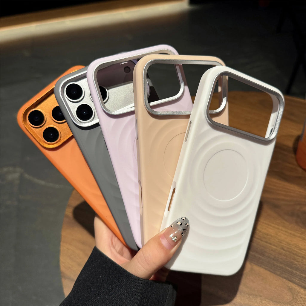 Magnetic iPhone 16 Pro Case: Slim Shockproof Silicone Cover Tidesmit