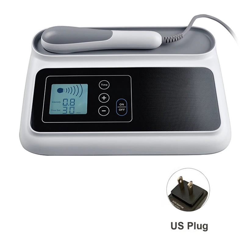 Ultrasonic Therapy Machine: 1MHz Deep Tissue Relief & Muscle Device Body Shaping Massage Equipment US Plug Tidesmit