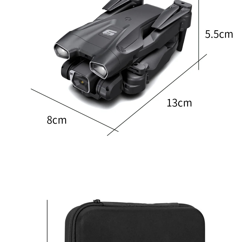 4K Camera Drone with Optical Flow Positioning - Foldable RC Aircraft Tidesmit