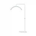LED Half Moon Lash Light with Floor Stand | Professional Salon Lighting WHITE Tidesmit