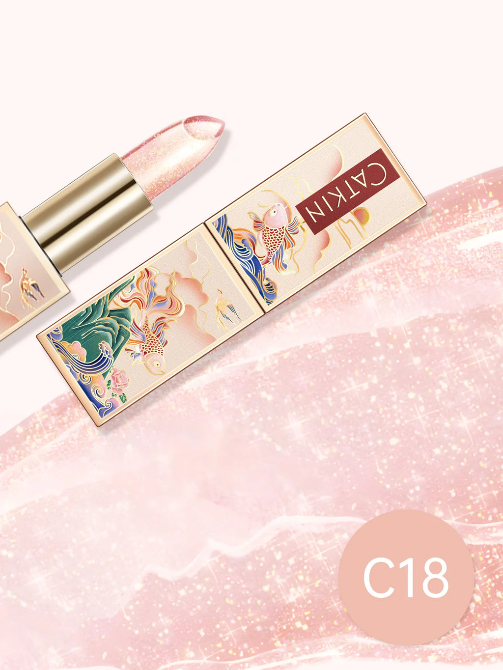 Color Changing Lip Balm: Hydrating Tinted Gloss by Tidesmit Lip Care Tidesmit