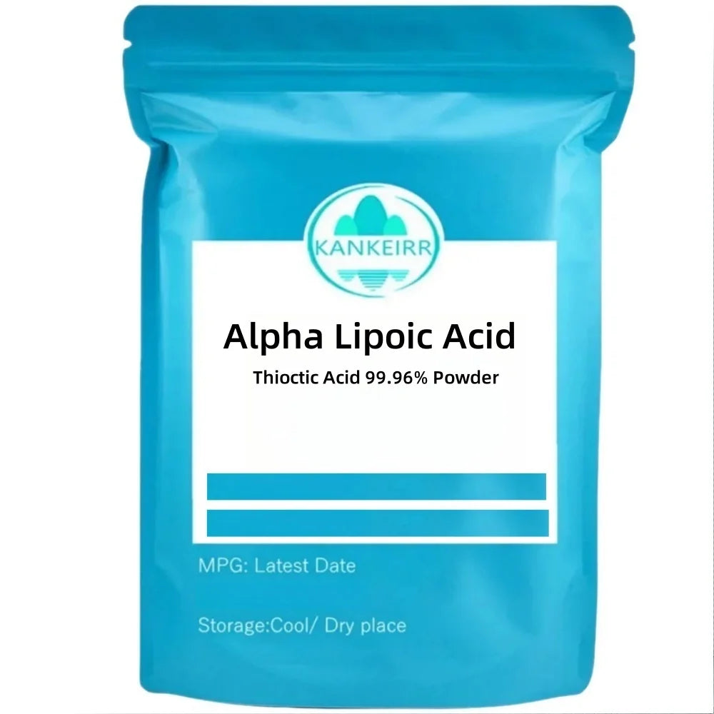 Customized Aluminum Foil Bag Packaging 100% Alpha Lipoic Acid Powder Bulk ALA Powder Out Packing