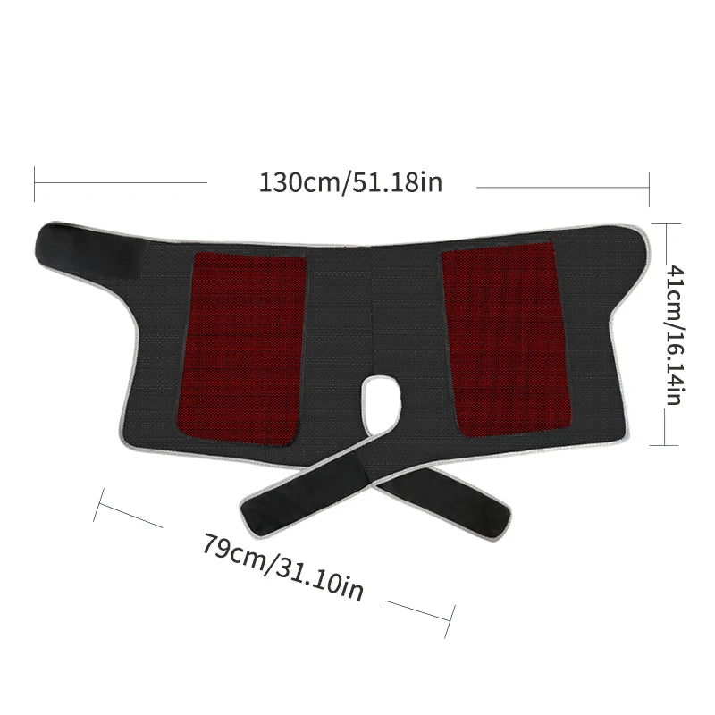 Red Light Hip Heating Pad for Sciatica Pain Relief | Tidesmit EU Relaxation Treatment Tidesmit