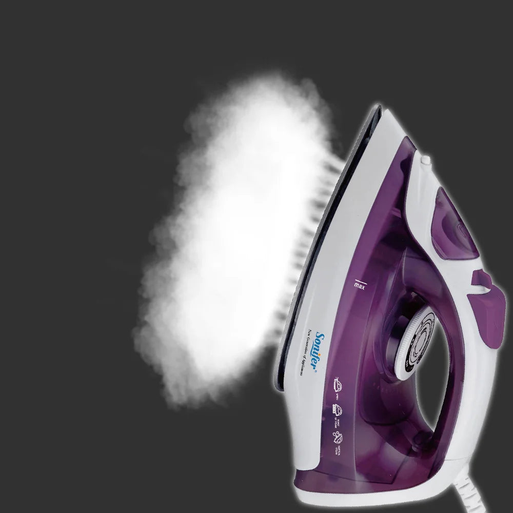 Tidesmit portable mini electric garment steamer with adjustable ceramic soleplate for compact travel ironing