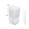 Transparent Flower Plant Pot Lazy Self Watering Planter Drainage Holes Seedling Propagation Container Household Garden Supplies