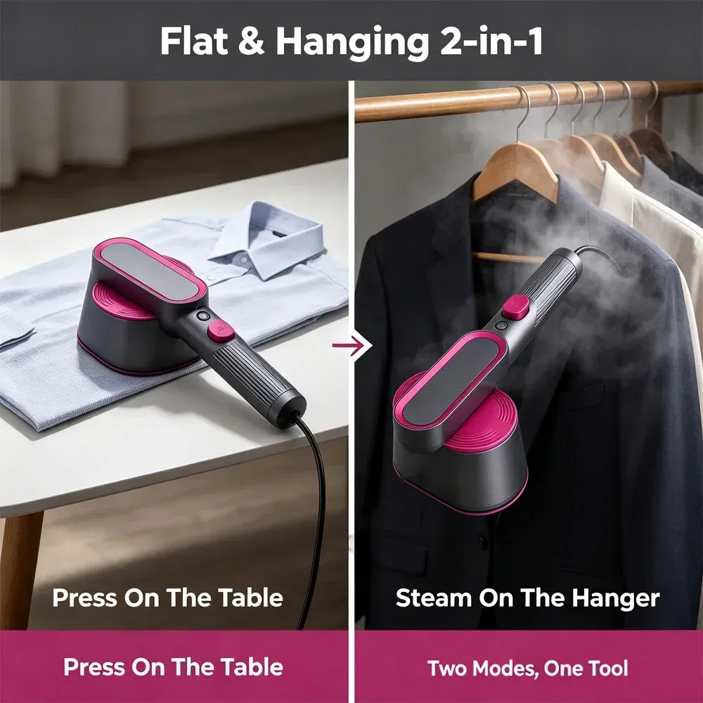 Tidesmit 3-in-1 Handheld Garment Steamer and Portable Steam Iron 220V