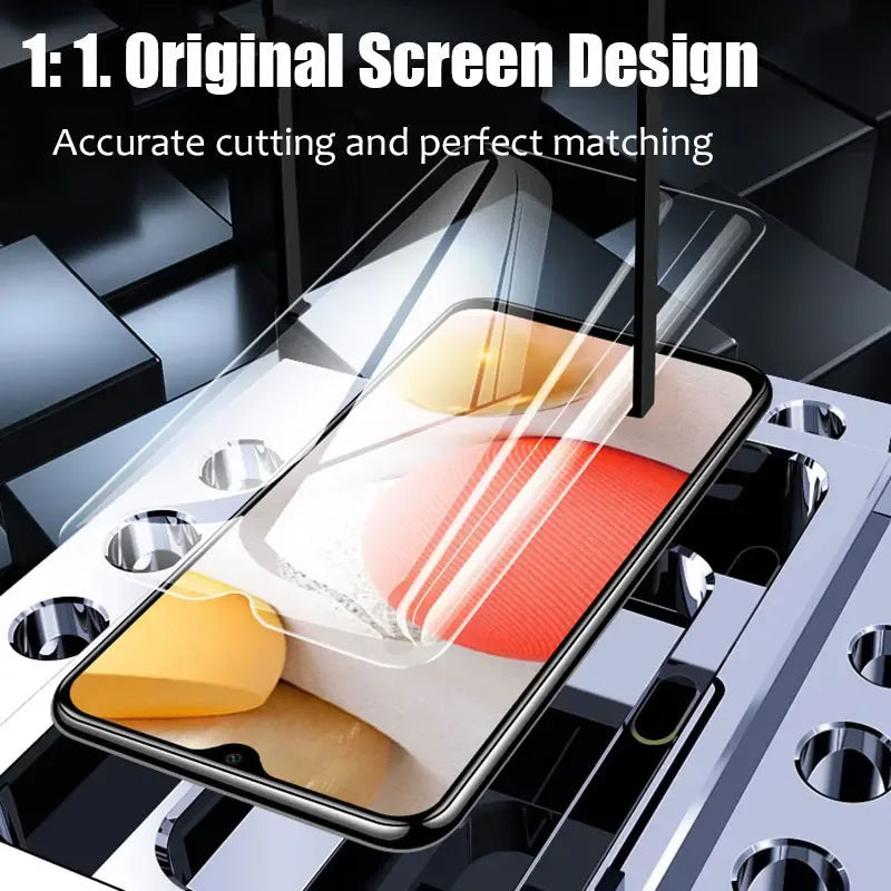 Samsung Galaxy A54 Tempered Glass Screen Protector - 3 Pack Case-Friendly Tidesmit