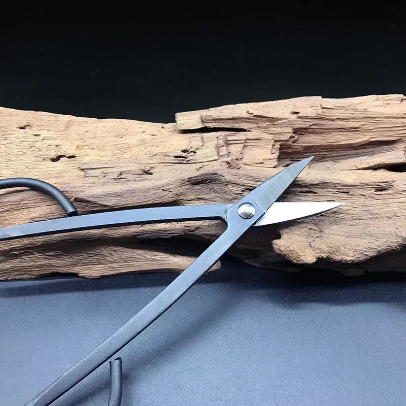 Professional Steel Long Handle Bonsai Scissors Plant Branch Shears Gardening Pruning Bonsai Scissors Flowers Plant Grafting Tool