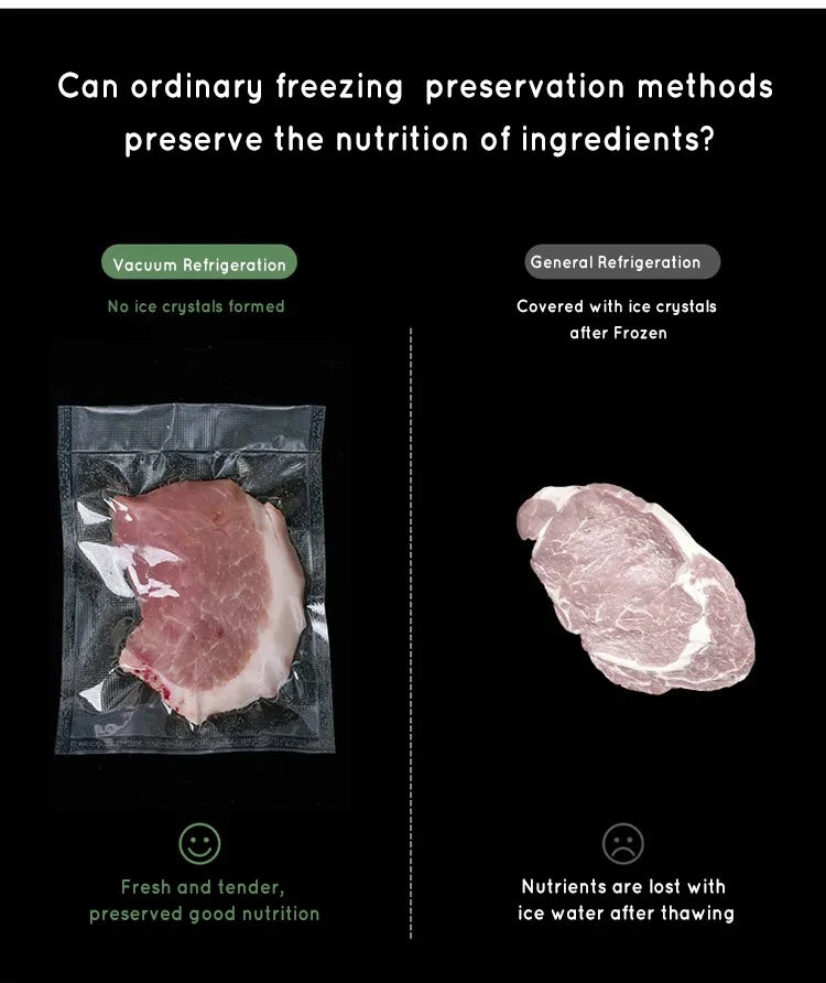 30cm Sealing Vacuum Sealing Machine Universal Dry/Moist/Oily/Powder Food Preservation Sealer for Kitchen Use