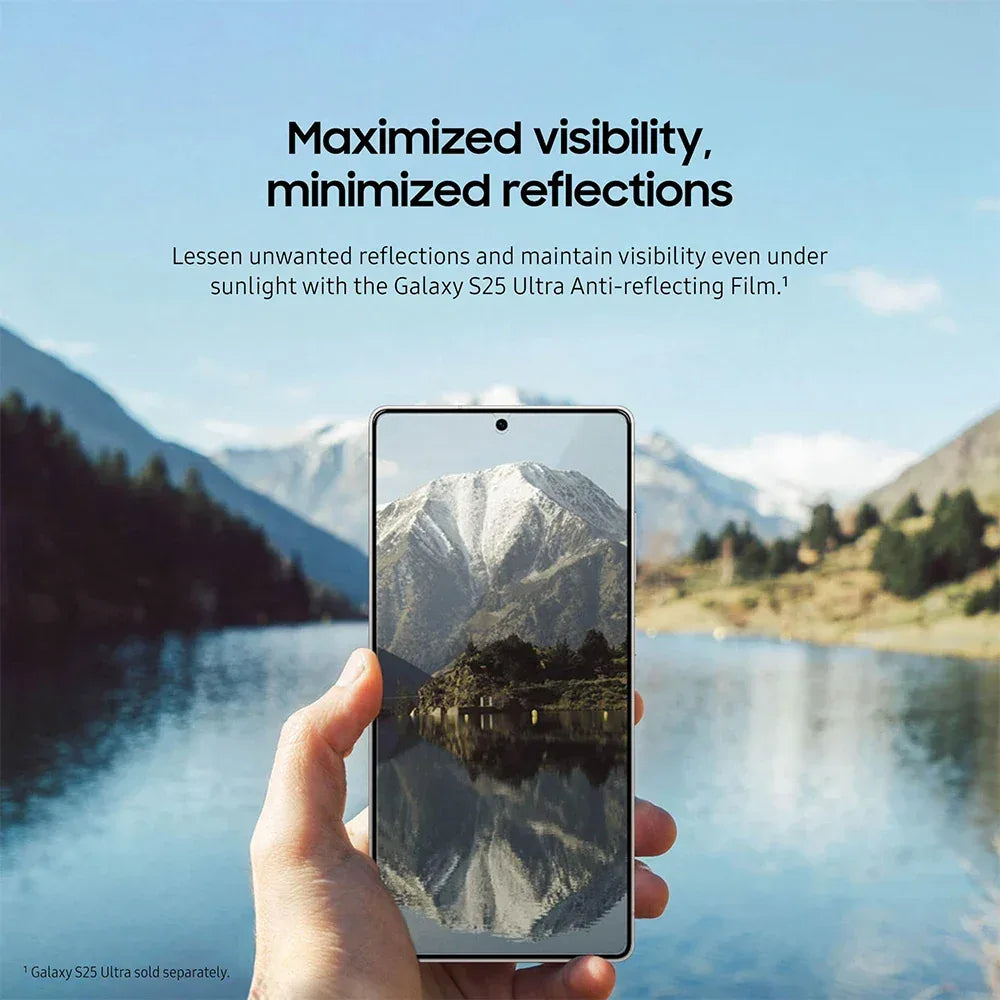 Samsung Galaxy S25 Ultra Screen Protector | Anti-Reflect Tempered Glass 2Pack Tidesmit