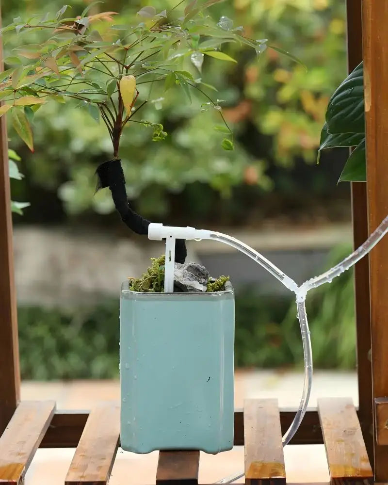 Plant Irrigation Bag Automatic Adjustable Dripping Rate Watering Bag Garden Watering Water Bag Plant Dripper Tools Kits