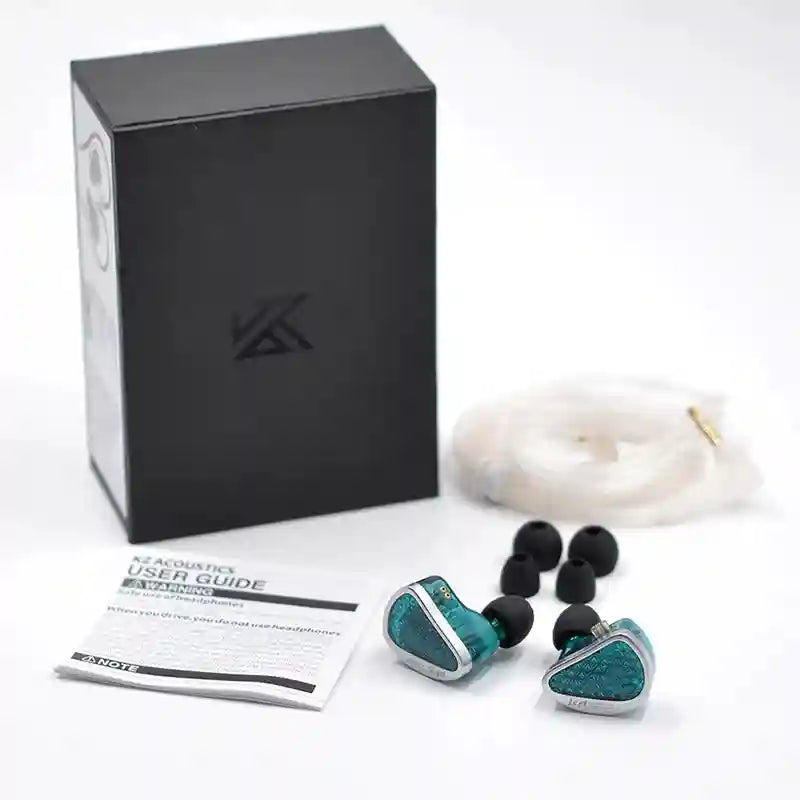 KZ AS16 Pro In-Ear Monitors | 16BA Balanced Armature Studio Audio Tidesmit