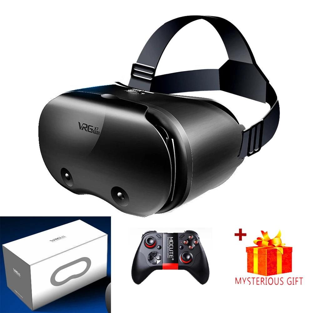 VR Headset for Smartphones | Immersive 3D Goggles for Augmented Reality With Remote B Tidesmit