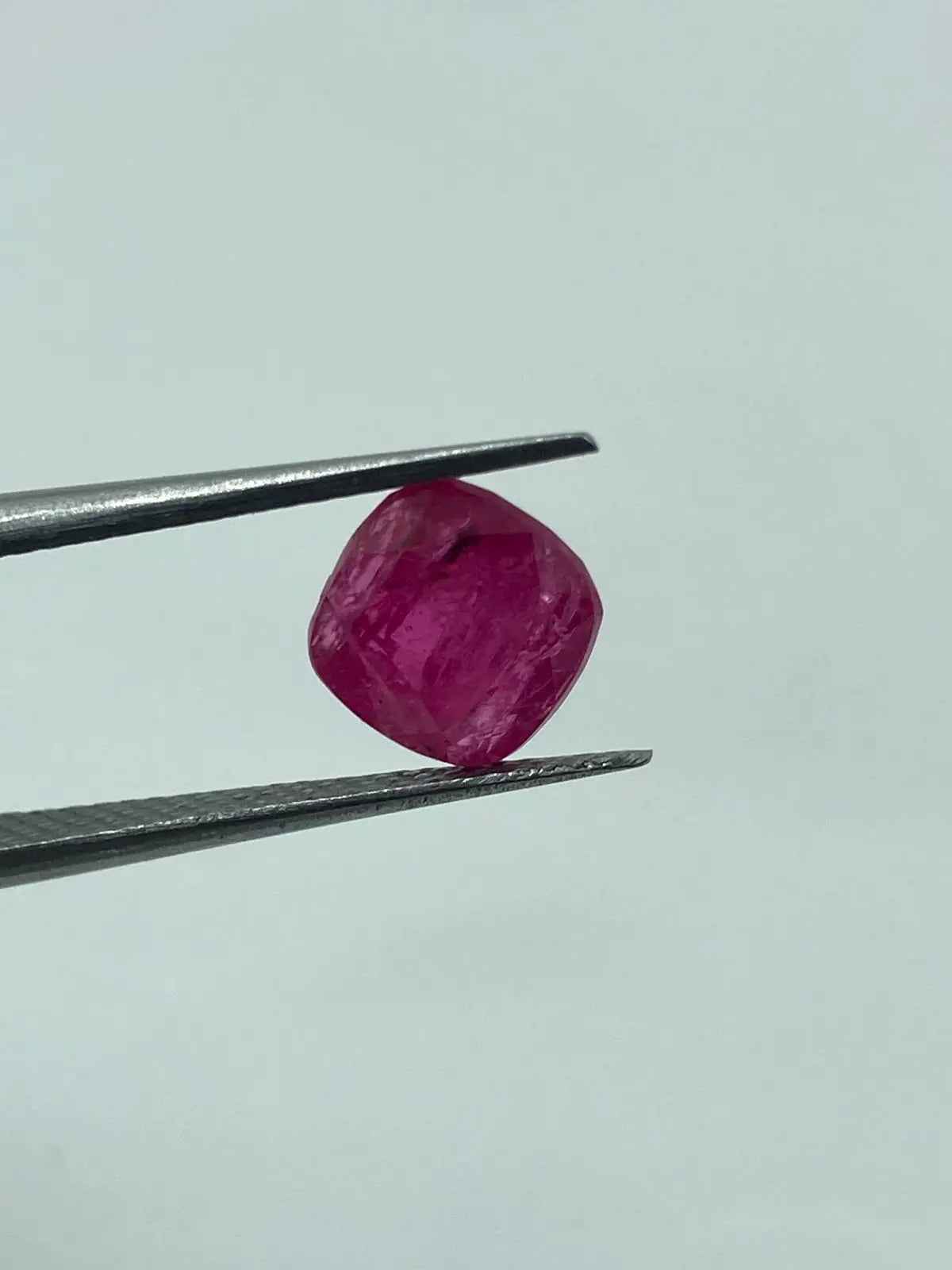 Natural Rare Premium Quality Spinel Gemstone Cushion Cut Pinkish Red 7mm 2.10cts 100% Natural & Genuine Stone