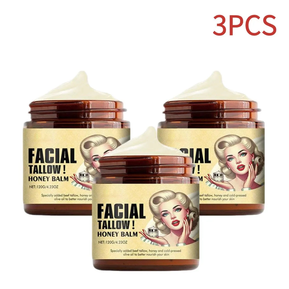 Copper Peptides GHK-Cu Beef Tallow Cream For Daily Care Not Greasy Deep Moisturizing Smoothing Skin Repair Skin Barrier Skincare