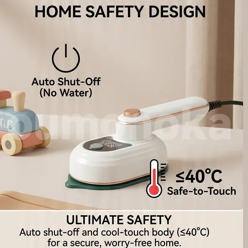 Tidesmit Handheld Garment Steamer and Mini Steam Iron 220V