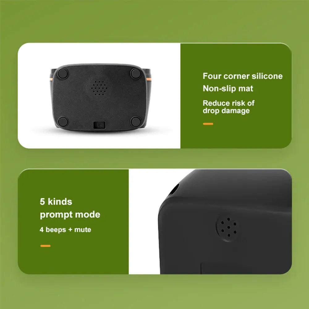 2D Barcode Scanner Gobal exposure Desktop Flat Hands-free High-performance Scanning Platform 1D 2D QR code Reader for Retail Pay