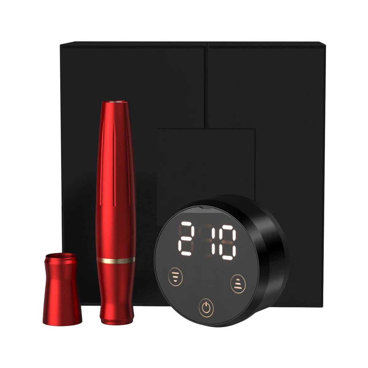 Professional PMU Machine: Wireless Scalp Tattoo Pen by Tidesmit Permanent Makeup Machines Red PMU machine China Mainland