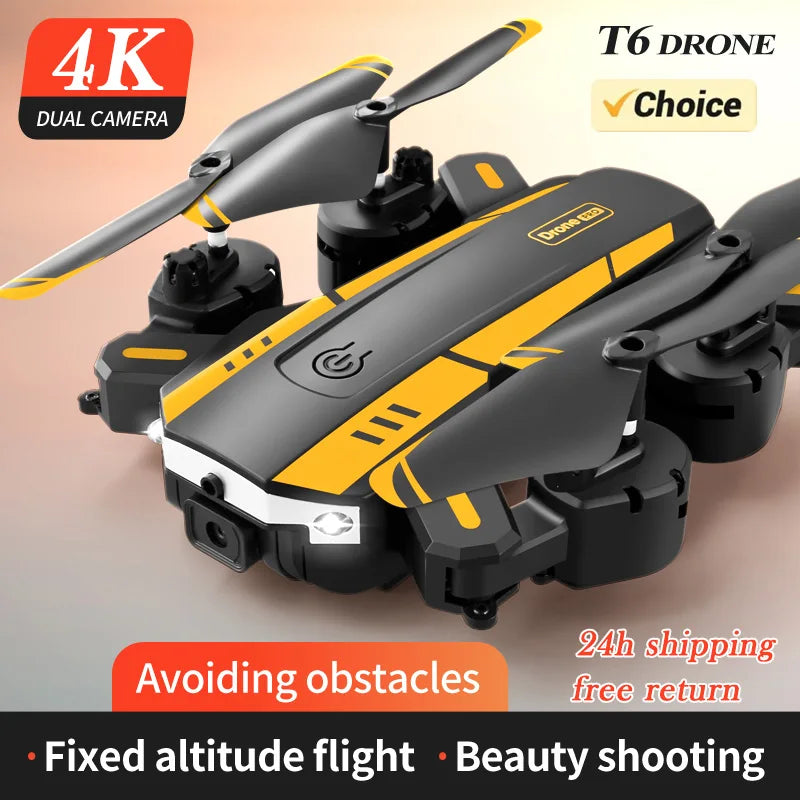 4K GPS Camera Drone with Obstacle Avoidance - Foldable Quadcopter Tidesmit