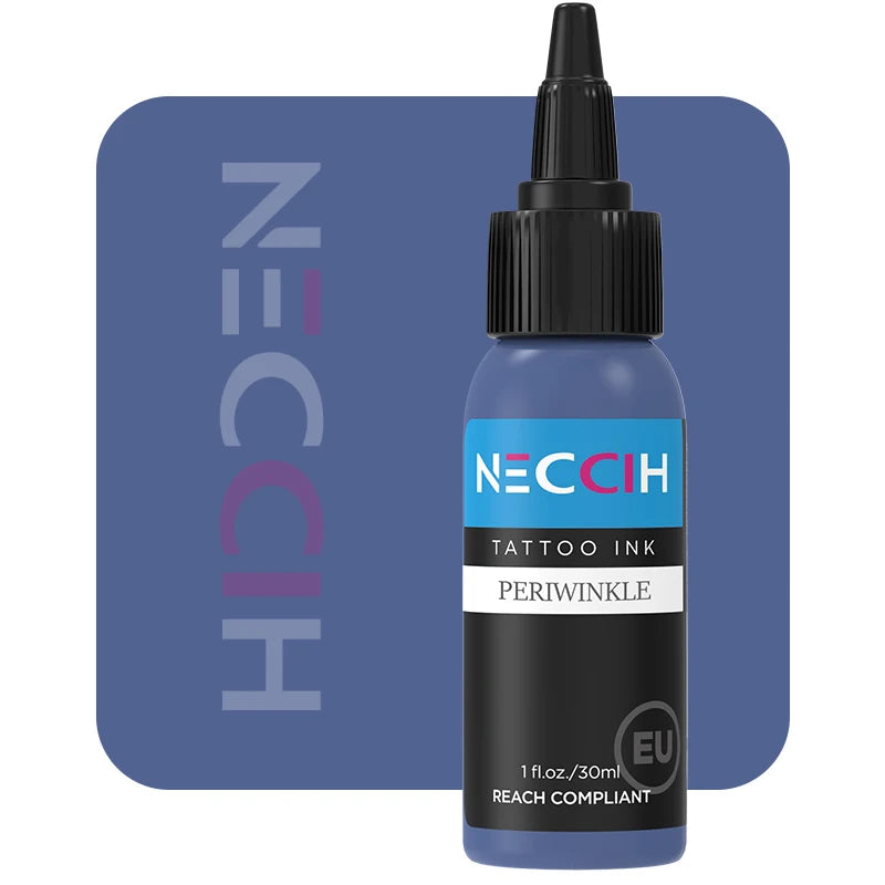 Tattoo Ink Pigment 30ml - Professional PMU Semi-Permanent Set Permanent Makeup Machines Periwinkle Tidesmit