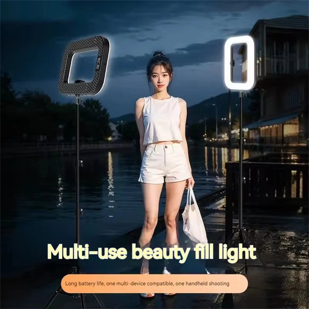 Handheld Ring Light for Phone - Portable LED Vlog Lighting Tidesmit