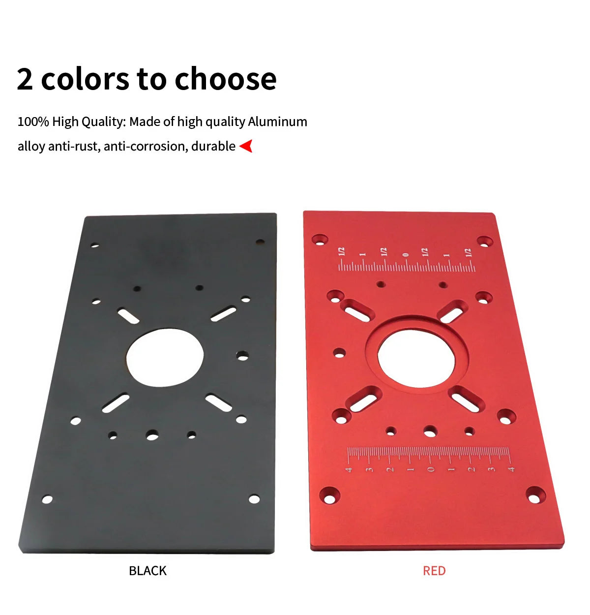 Router Lift with Fixed Base - Aluminum Router Insert Plate - Woodworking Universal Router Lift Base for 65mm Dia Router Motor