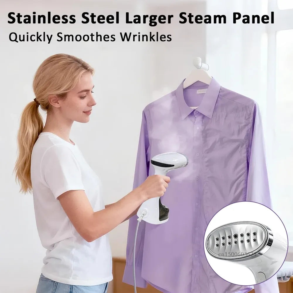 raugee Portable Steam Iron 1600W EU Plug White