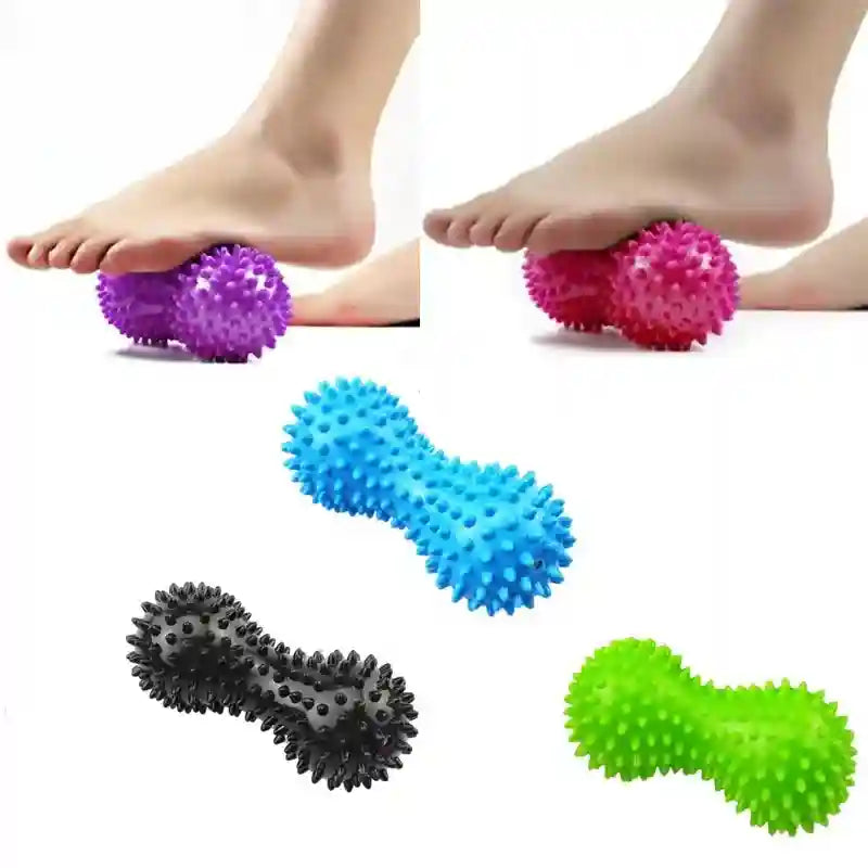 Spiky Massage Ball for Deep Tissue Muscle Relief - Durable PVC - Tidesmit Back Massage Instrument Tidesmit
