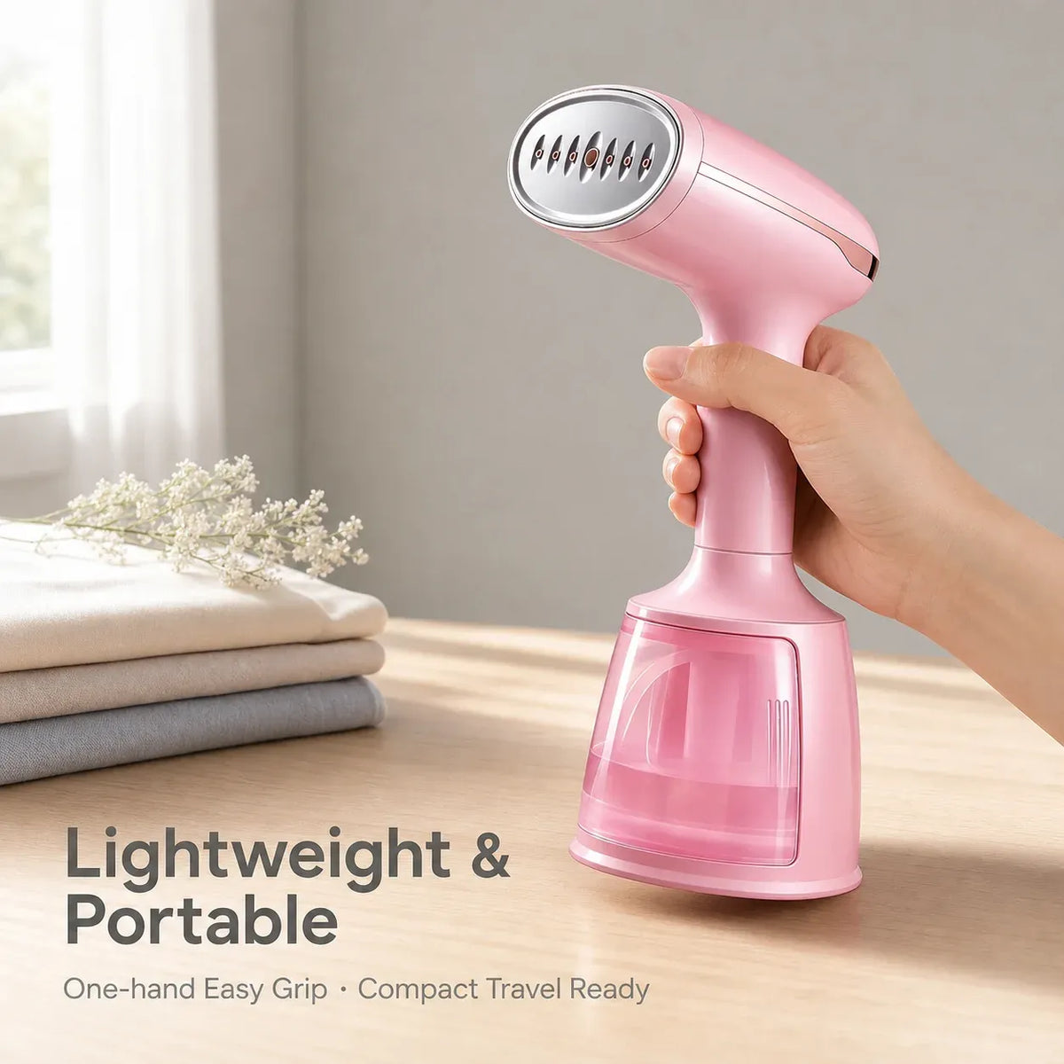 Obovay Handheld Garment Steamer 1200W 220ml