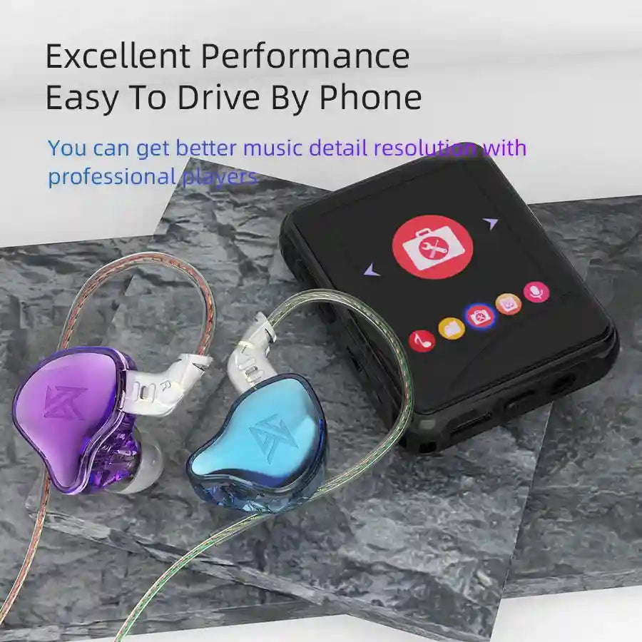 Wired In-Ear Monitors with Noise Isolation and Deep Bass Control Tidesmit