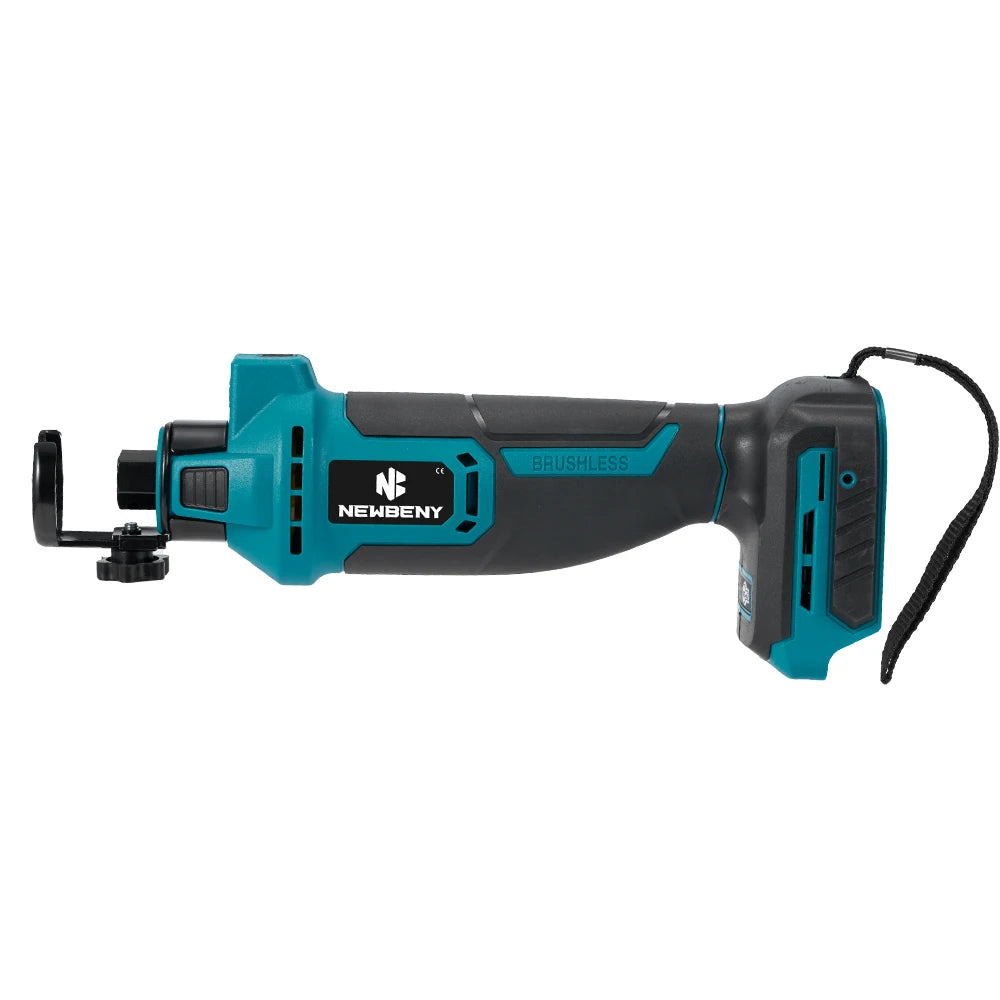 NEWBENY 3 Gears Brushless Electric Drywall Cut Out Tool Cutting Woodworking Drywall Sheetrock Tools For Makita Battery Pin