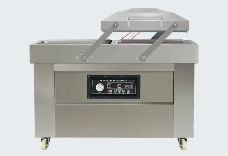 Sealing Length Double Chamber Vacuum Packaging Machinery Heavy Duty Dual Chamber Vacuum Sealer for Sausage