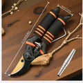 Professional Heavy-Duty Carbon Steel Pruning Shears with Sharp SK-5 Blade Tree Trimmer & Garden Shears Suitable for Home Garden