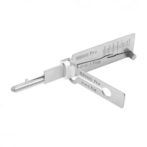 Stainless Steel Precision Tool SS001 Pro O-ring Pickup Kit Hook Tool Maintenance Repair Kit Key Decoder Only for Straight Groove