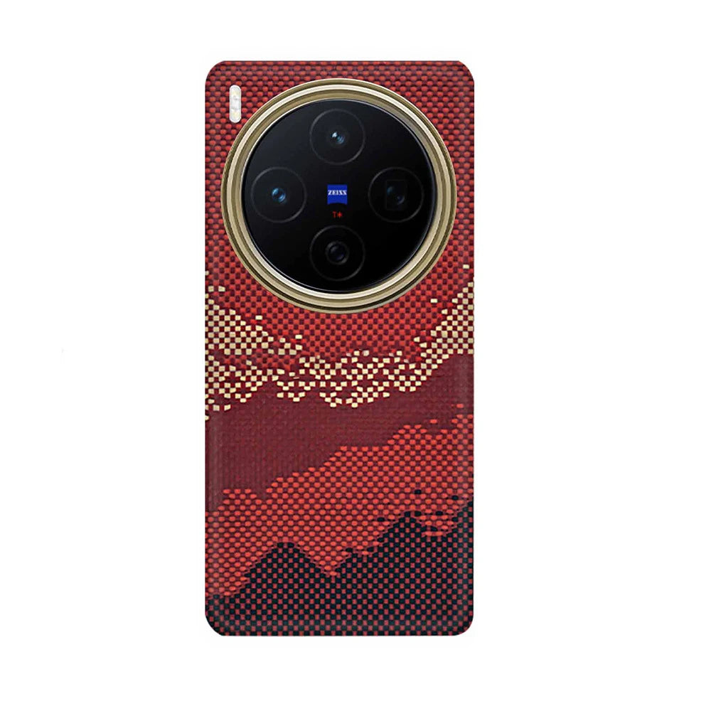 Vivo X300 Magnetic Aramid Fiber Case | Slim Shock-Absorbing Cover Rainbow Magnetic China Mainland Tidesmit
