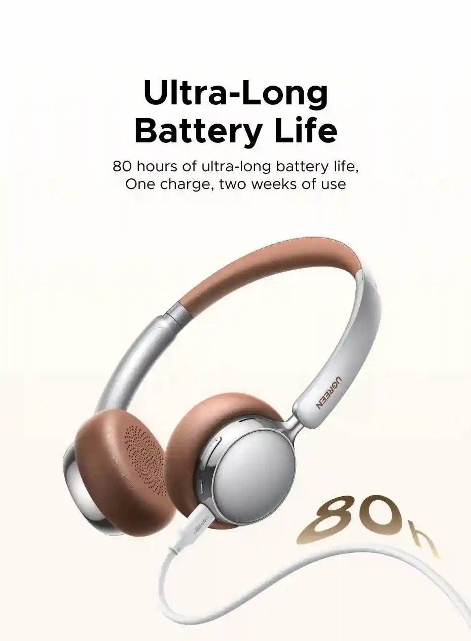 Active Noise Cancelling Wireless Headphones - Over-Ear Studio Monitor Tidesmit