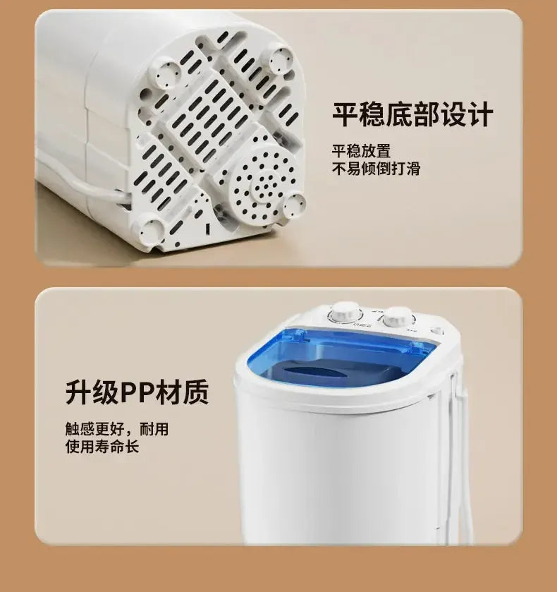 Yangzi XP08 Mini Baby Washing Machine for Underwear and Socks 220V
