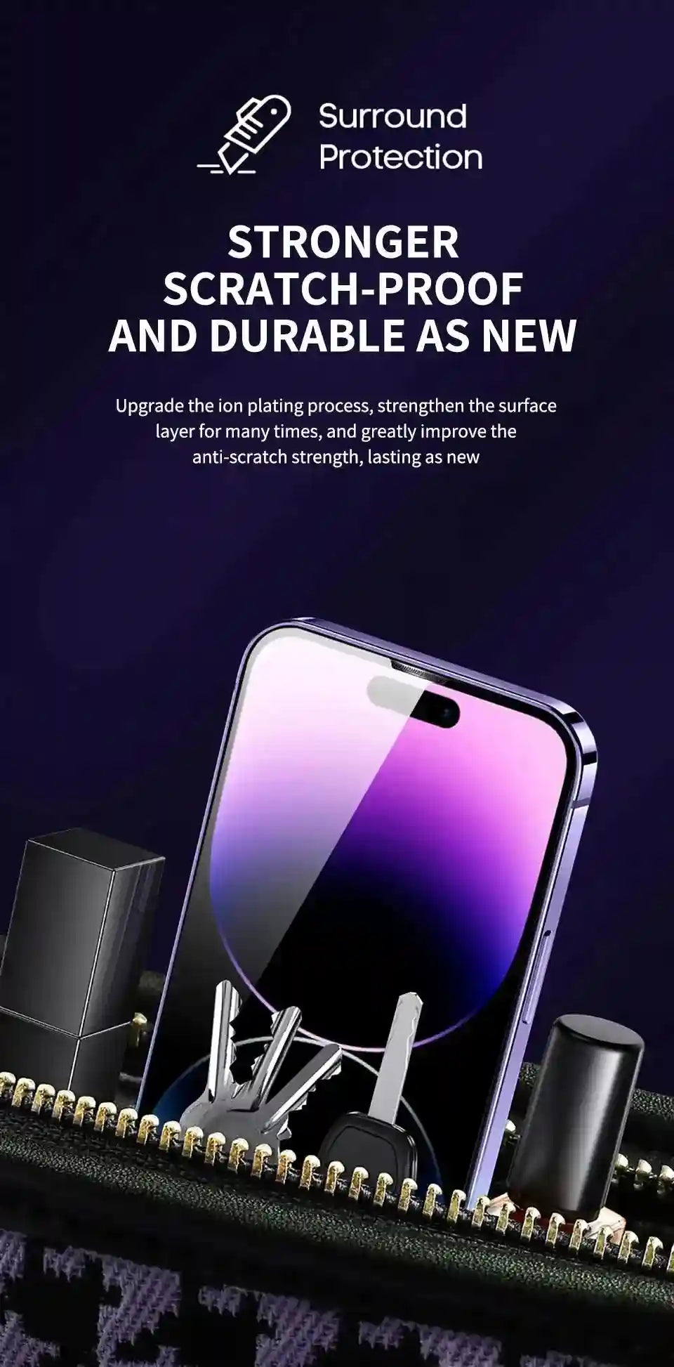 Oppo Find X8 Screen Protector, 9H Tempered Glass - Case-Friendly (3Pcs) AE Tidesmit