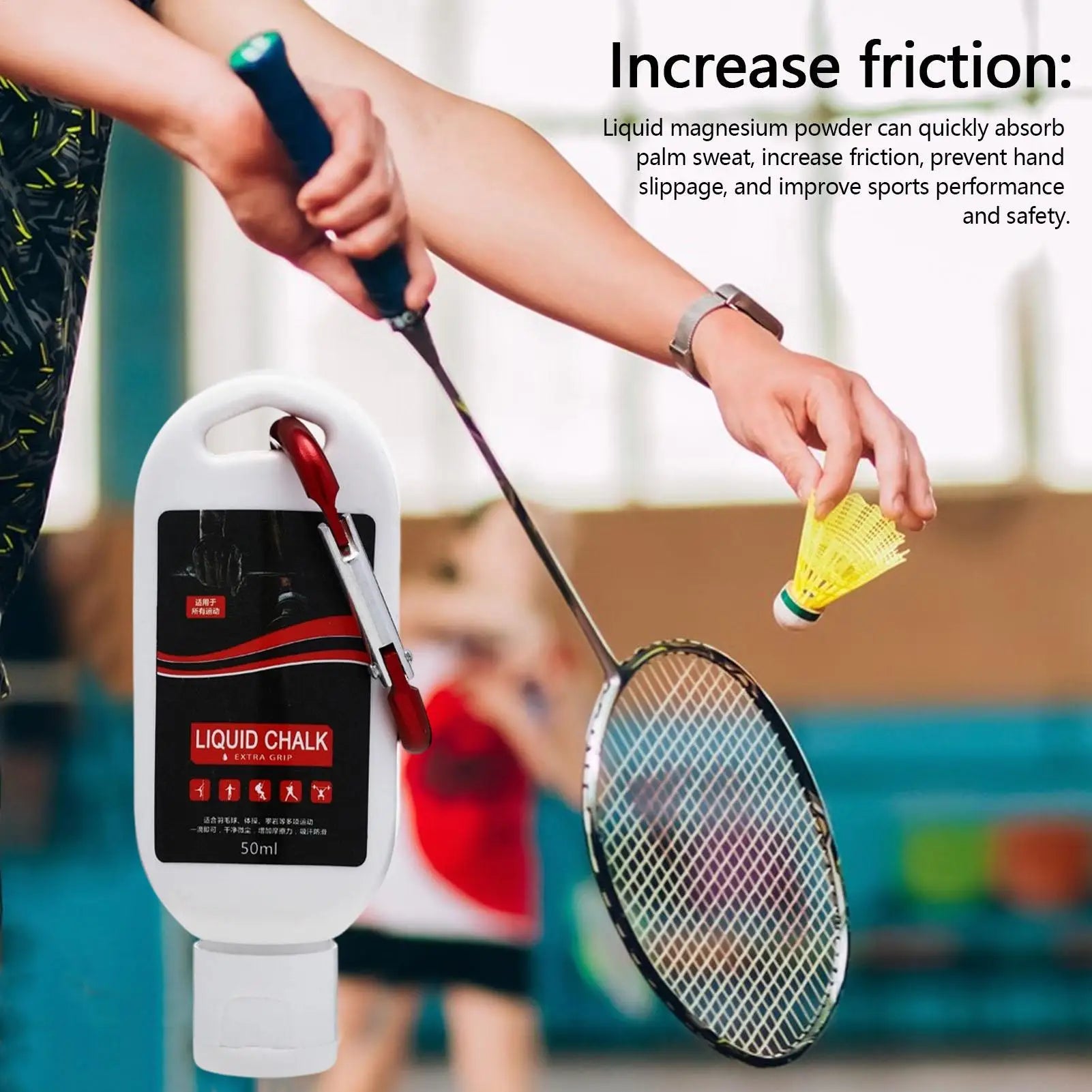 30ml/50ml/100ml Liquid Magnesium Powder YT-S Bottled Fitness Exercise Pull-up Liquid Magnesium Powder Climbing Anti-slip Powder