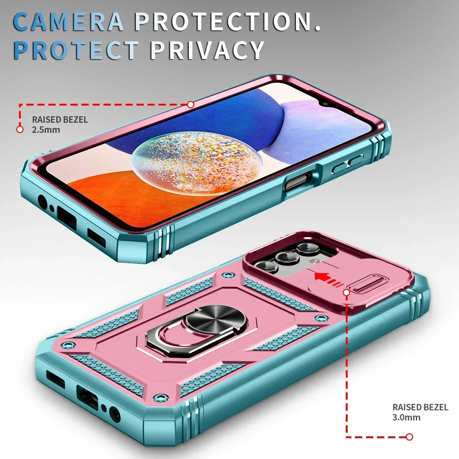 Samsung Galaxy S24 Hard Armor Case - Military-Grade Shockproof Cover Tidesmit