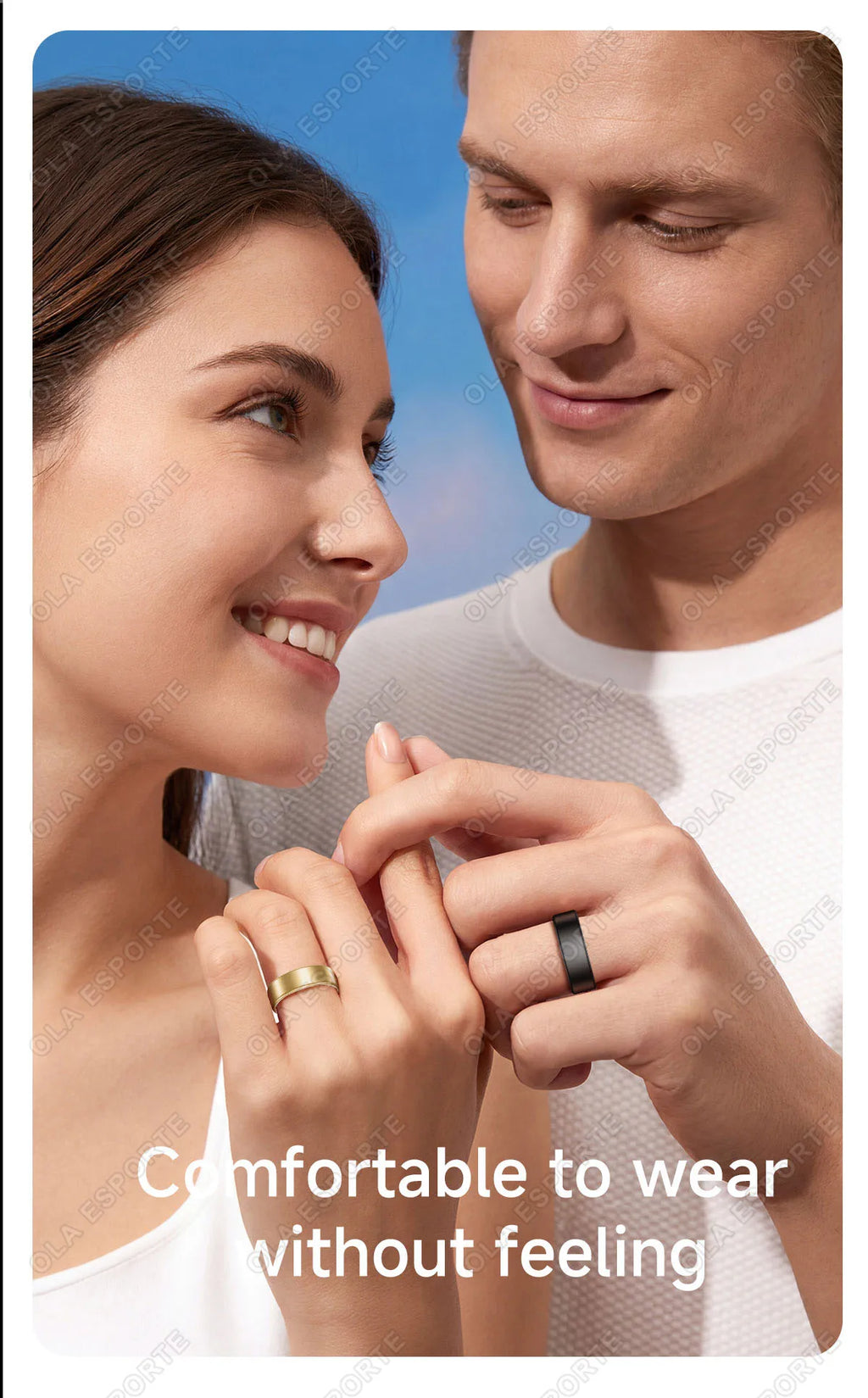 New Various Colors Available Smart Ring Bluetooth Heart Rate Sleep Monitoring Men Women Smartring Waterproof Health Sport Rings