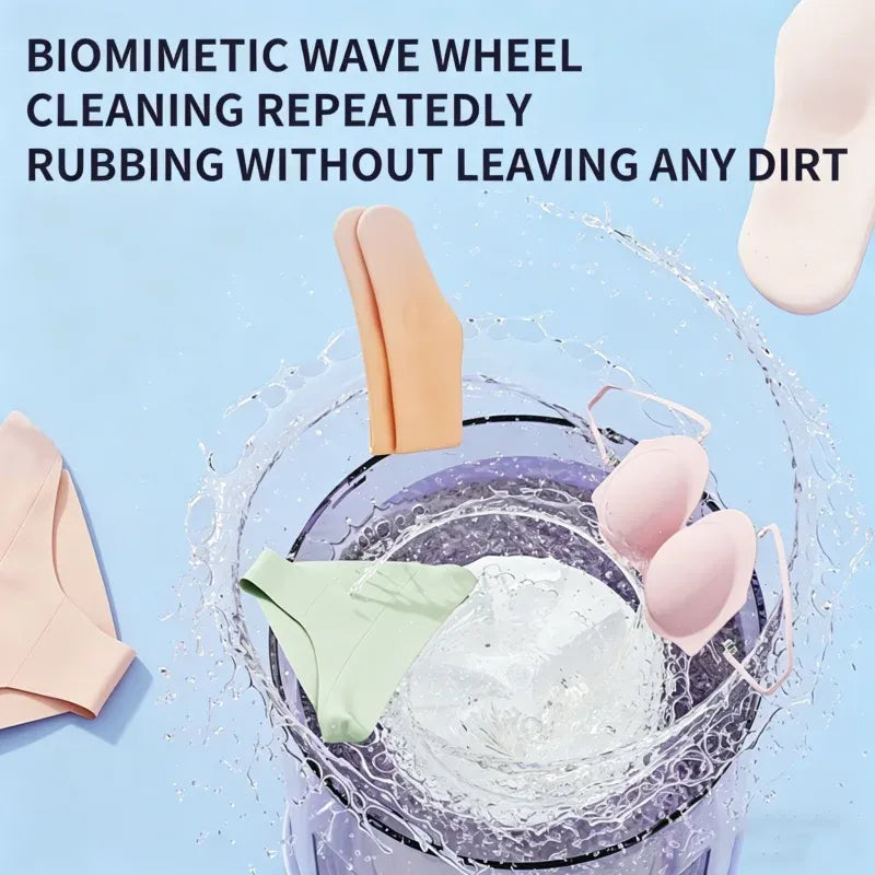 Tidesmit 2L Wireless Mini Portable Washing Machine