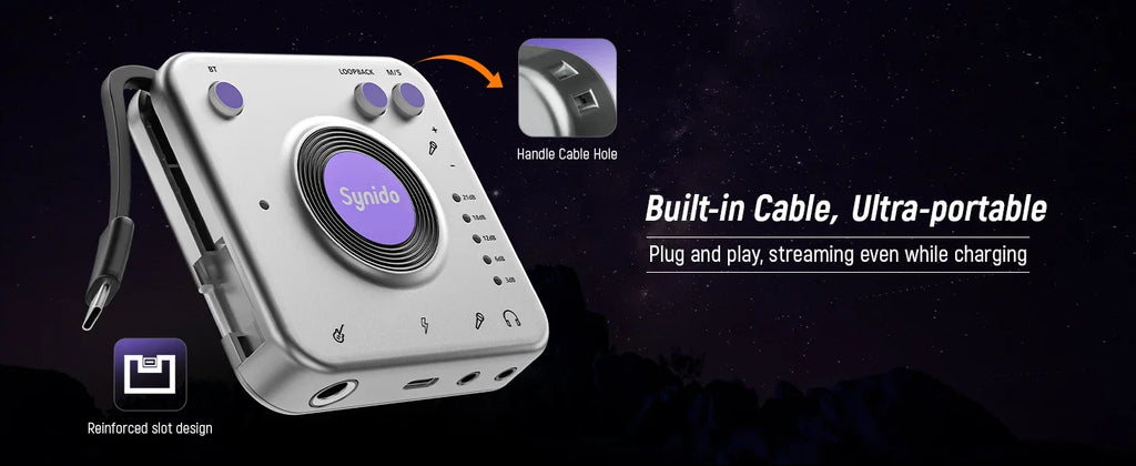 USB-C Audio Interface for Mobile Streaming - Tidesmit A20 & A10 Models Tidesmit