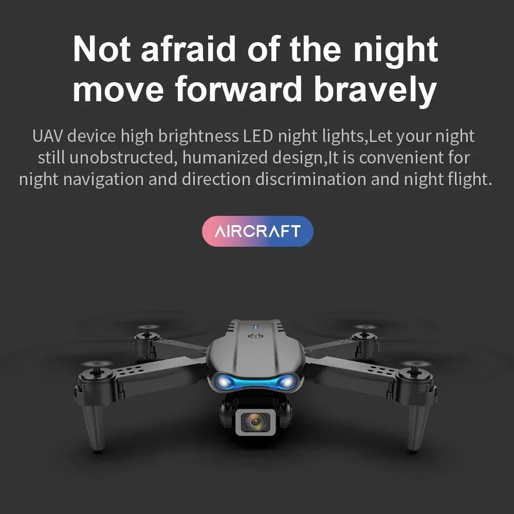 4K Camera Drone - Foldable RC Quadcopter with Obstacle Avoidance Tidesmit